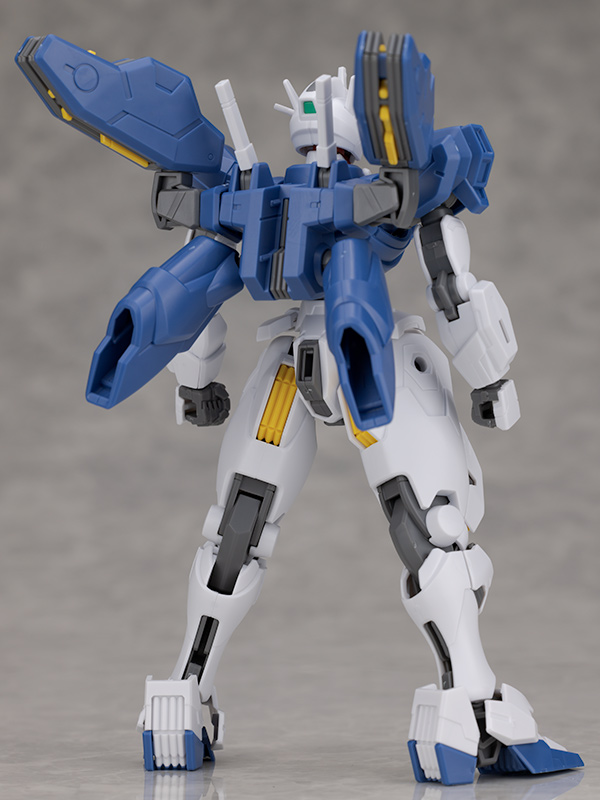 the back side of the out-of-the-box rebuild, mostly blue and white